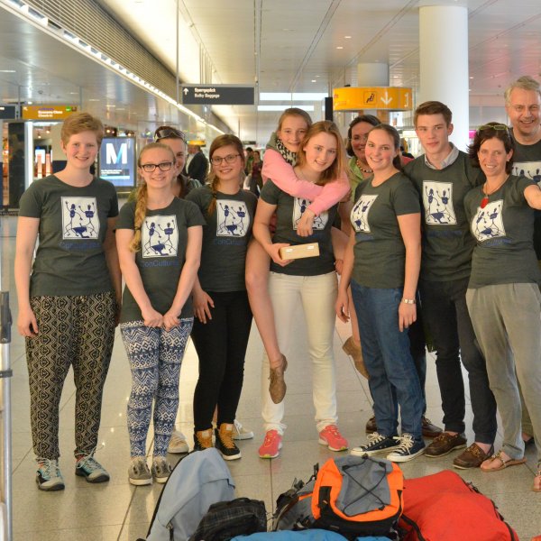 Team im Reisefieber
